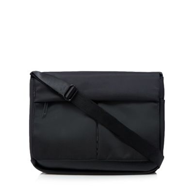 Black padded laptop bag